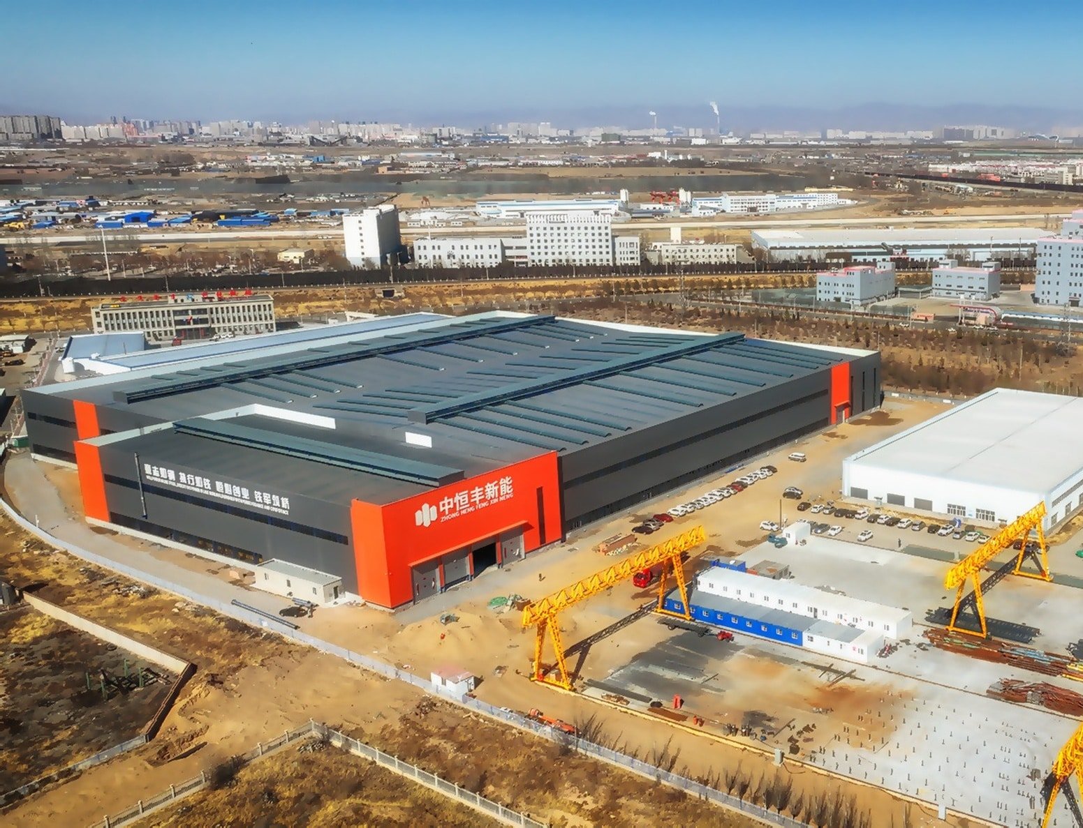 Zhonghengfeng steel structure manufacturing base