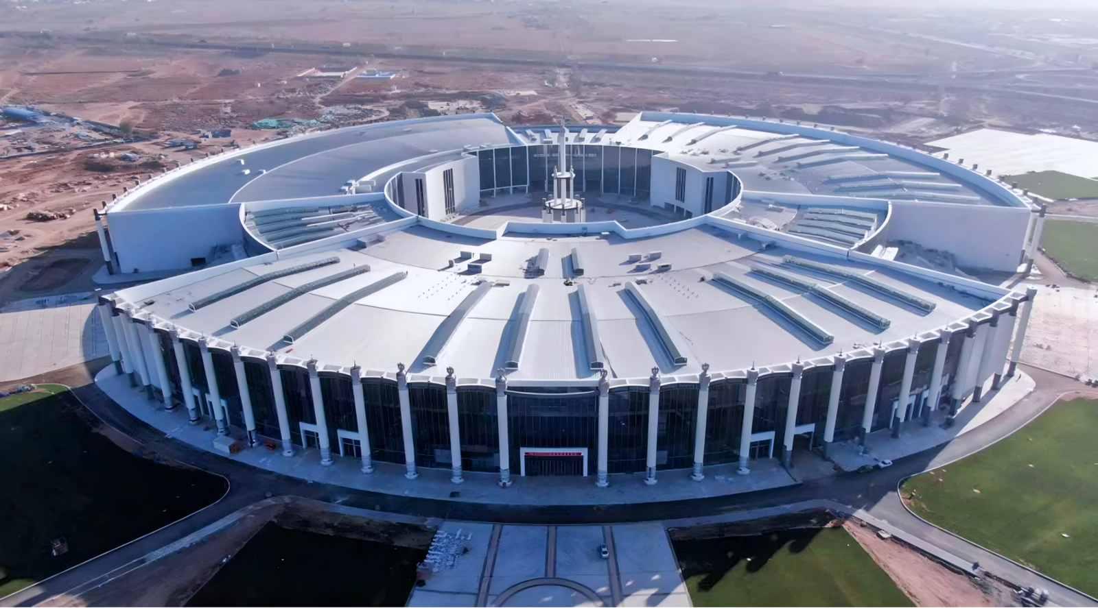 China Mongolia Expo permanent international convention and exhibition center steel structure project