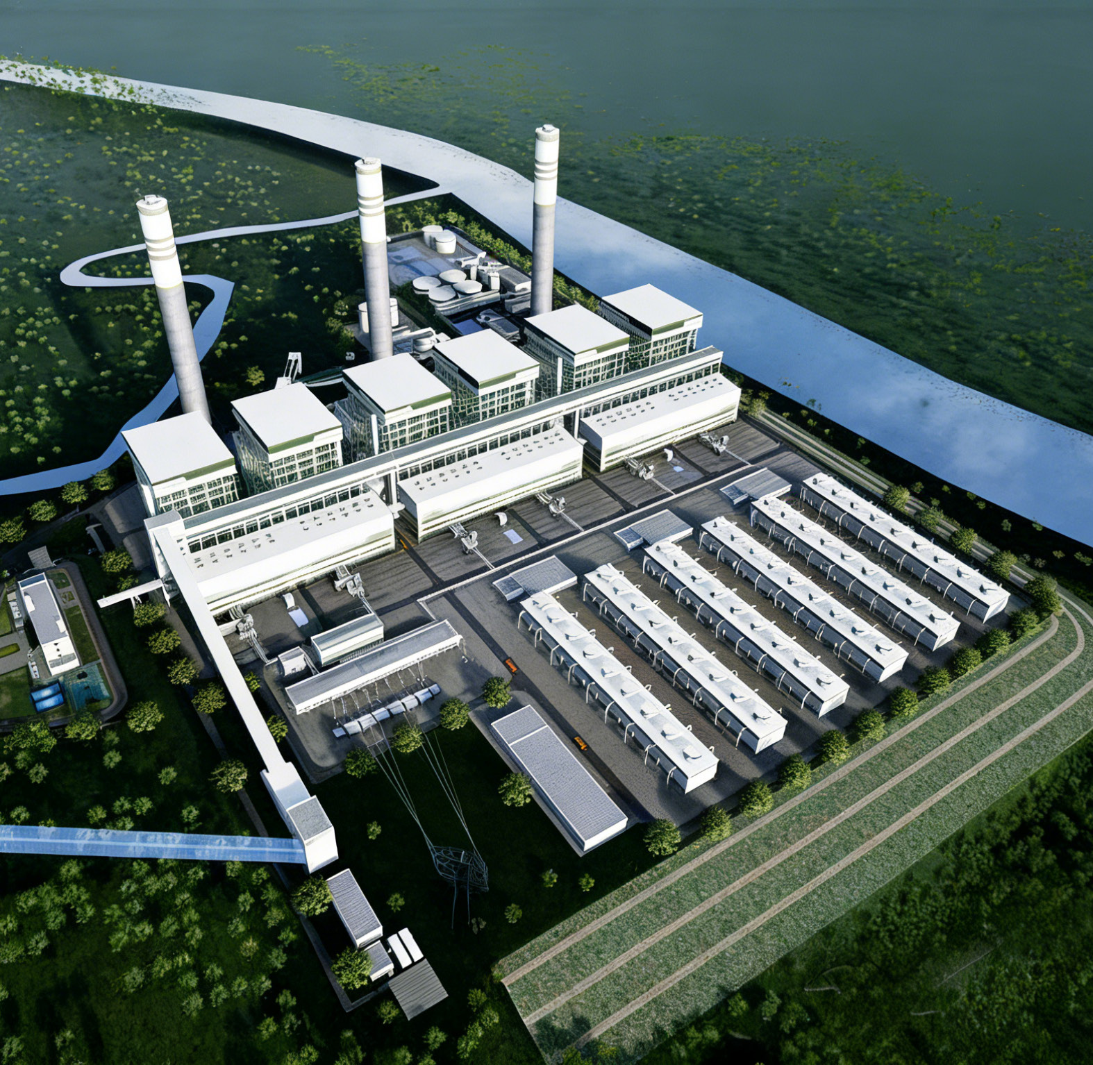 Laos Southern 1800MW thermal power Unit 1 boiler frame steel structure equipment project
