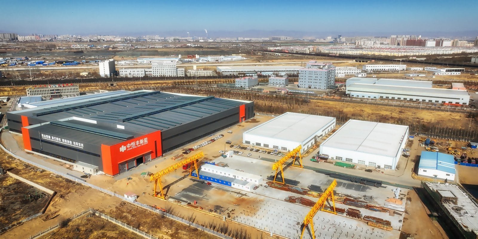 Zhonghengfeng steel structure manufacturing base in China for fabrication and project delivery