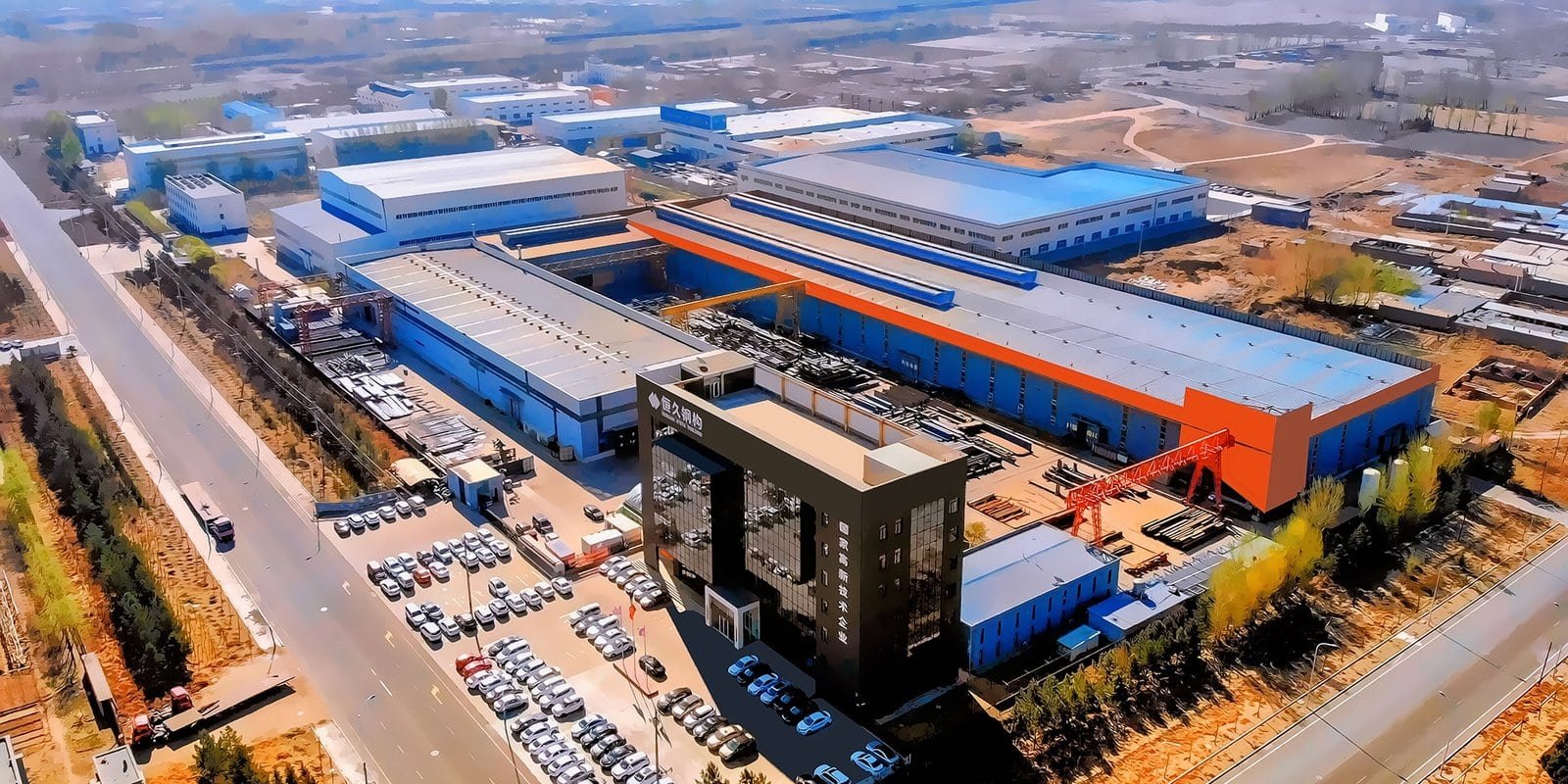Zhonghengfeng steel structure fabrication workshop