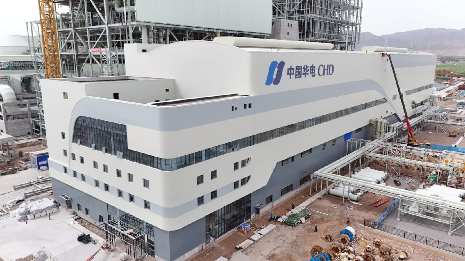 Thermal power plant and boiler steel structures