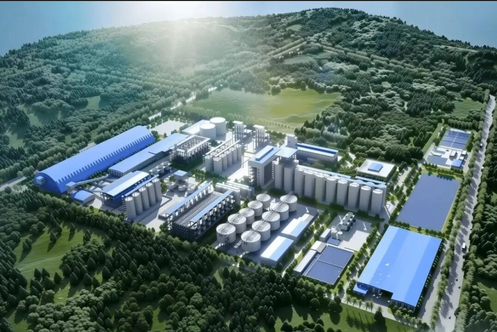 Guinea alumina steel structure project by Zhonghengfeng